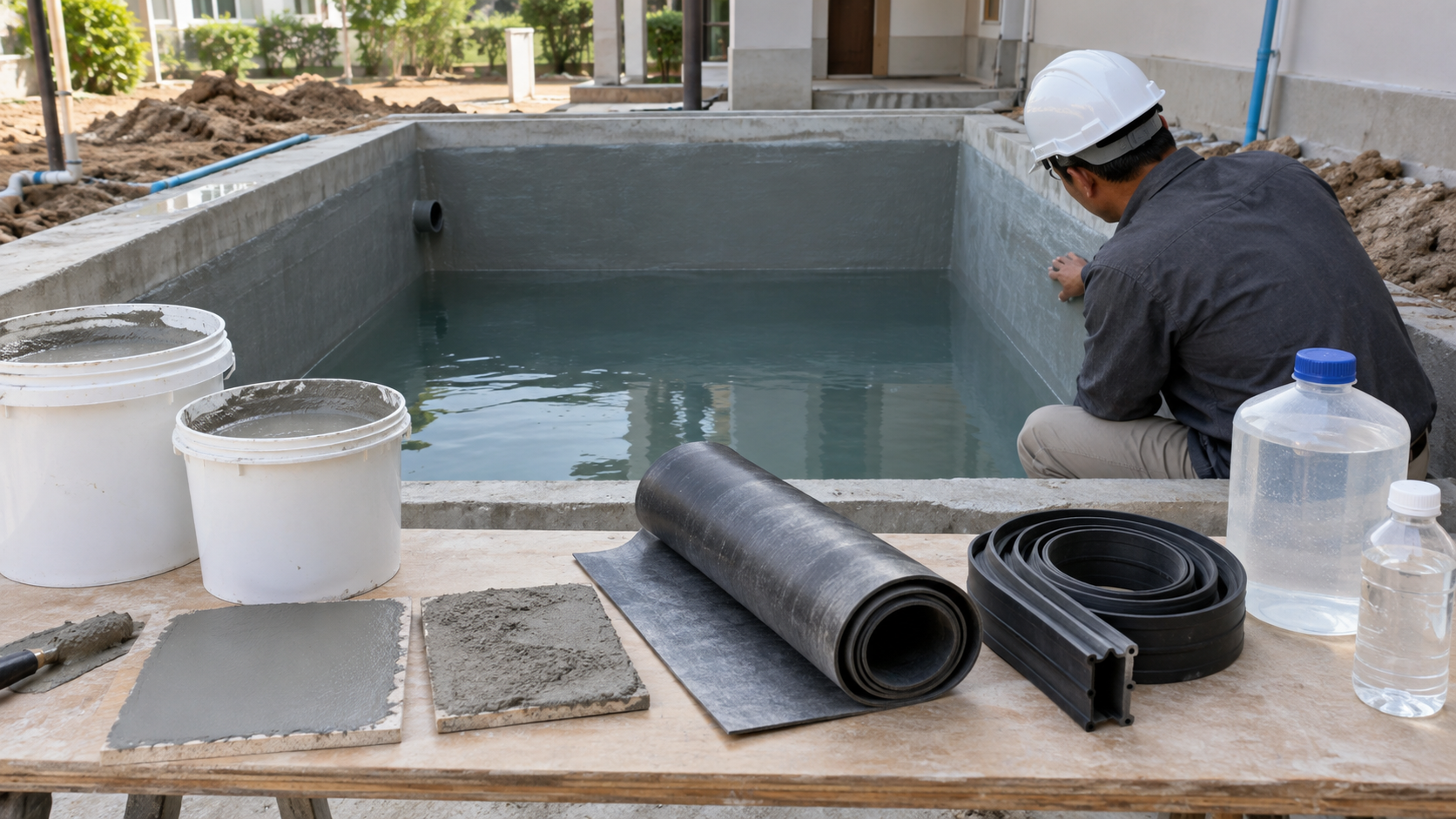 Lựa chọn hệ chống thấm cho bể nước ngầm