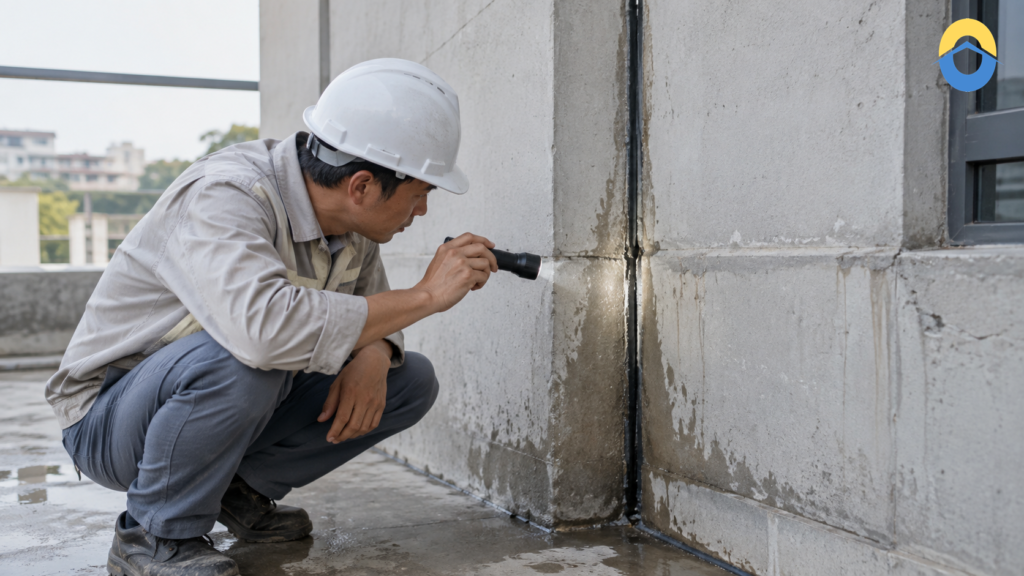 Khe co giãn bị thấm: vì sao không nên chỉ trám kín bề mặt?