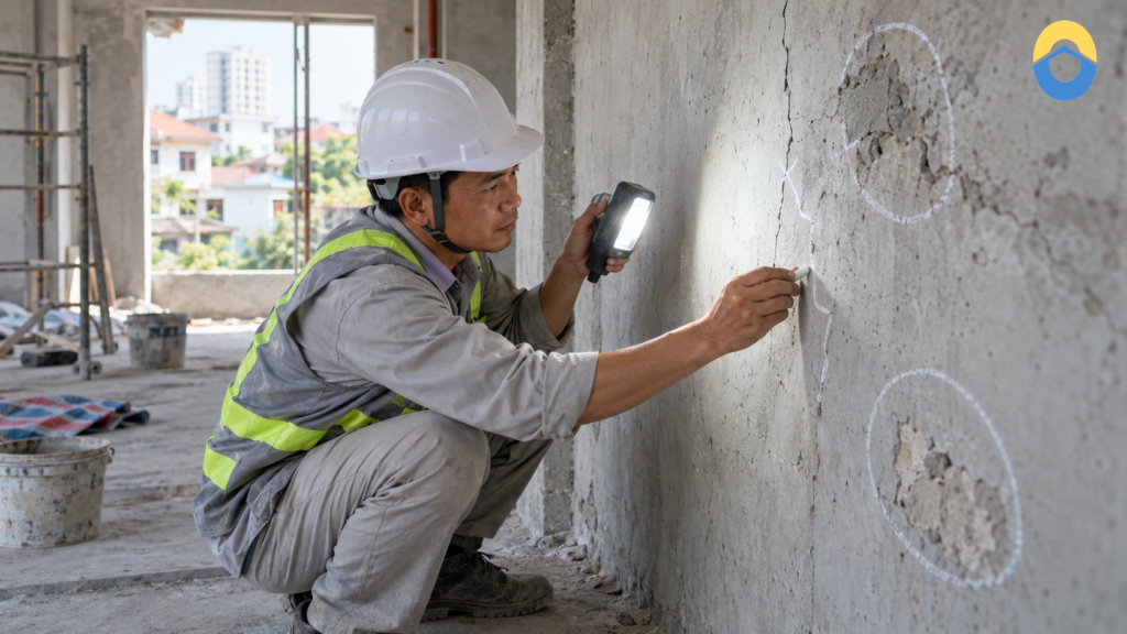 Bề mặt cần chuẩn bị thế nào trước khi thi công chống thấm?
