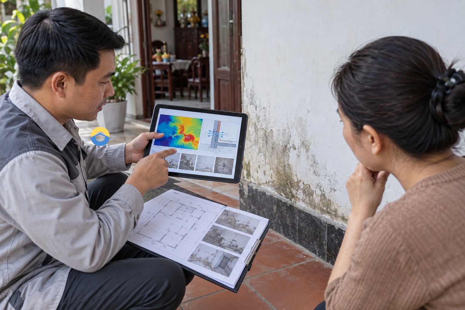 Khảo sát chống thấm tại nhà TP.HCM: kiểm tra gì trước khi báo giá?